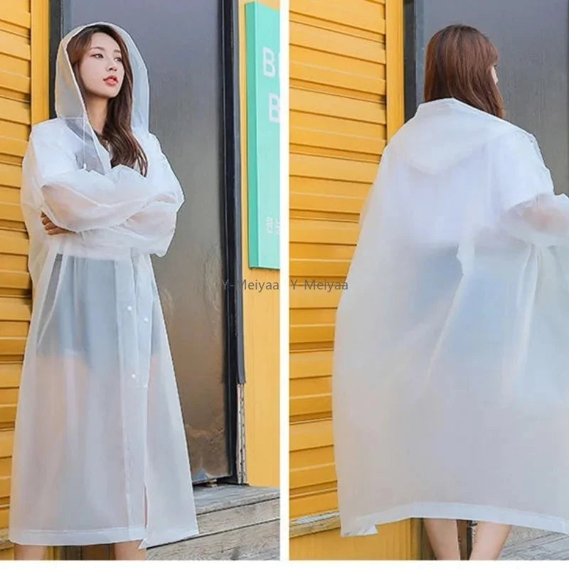 1PC Raincoat For Men Women Non Disposable Thickened Outdoor GlowCart