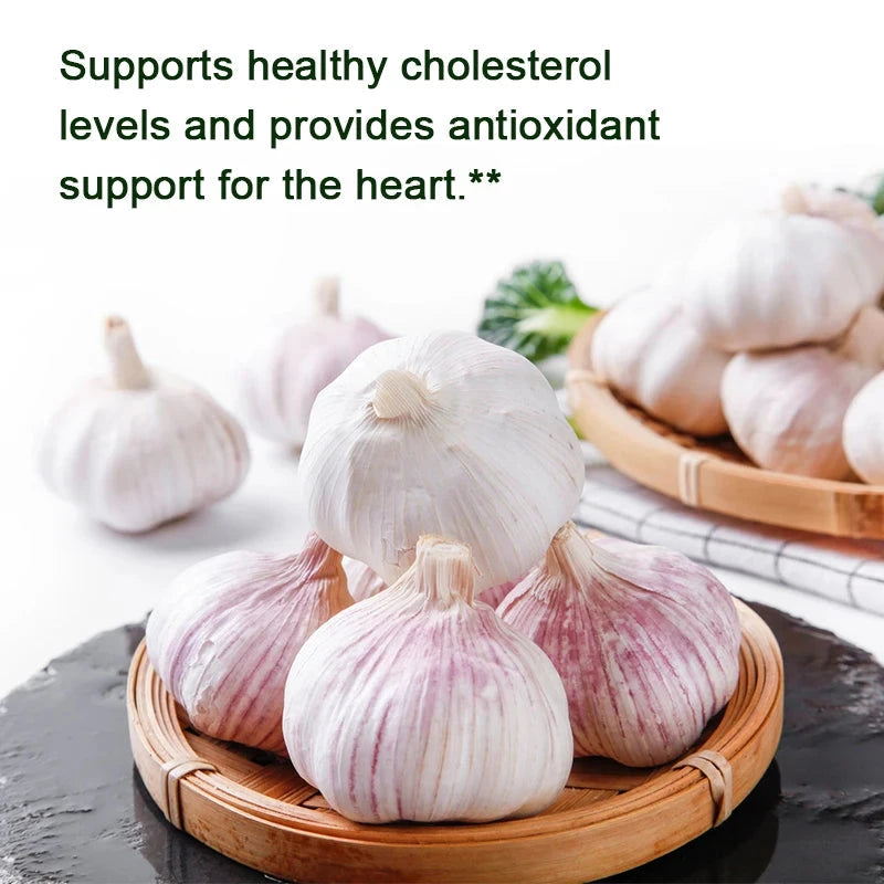 Odorless Garlic Capsules - Balance Cholesterol Levels, GlowCart