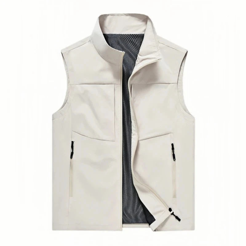 Men‘s Vests Casual Winter Fleece Warm Waistcoats Fashion GlowCart
