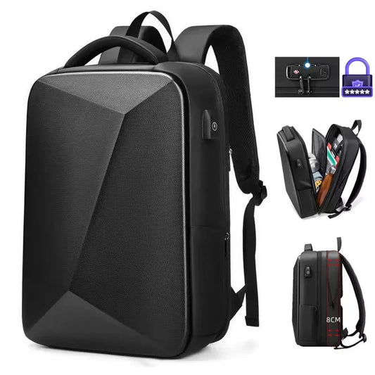 Men's 15.6 inch Laptop Backpack Expandable Travel Bag GlowCart