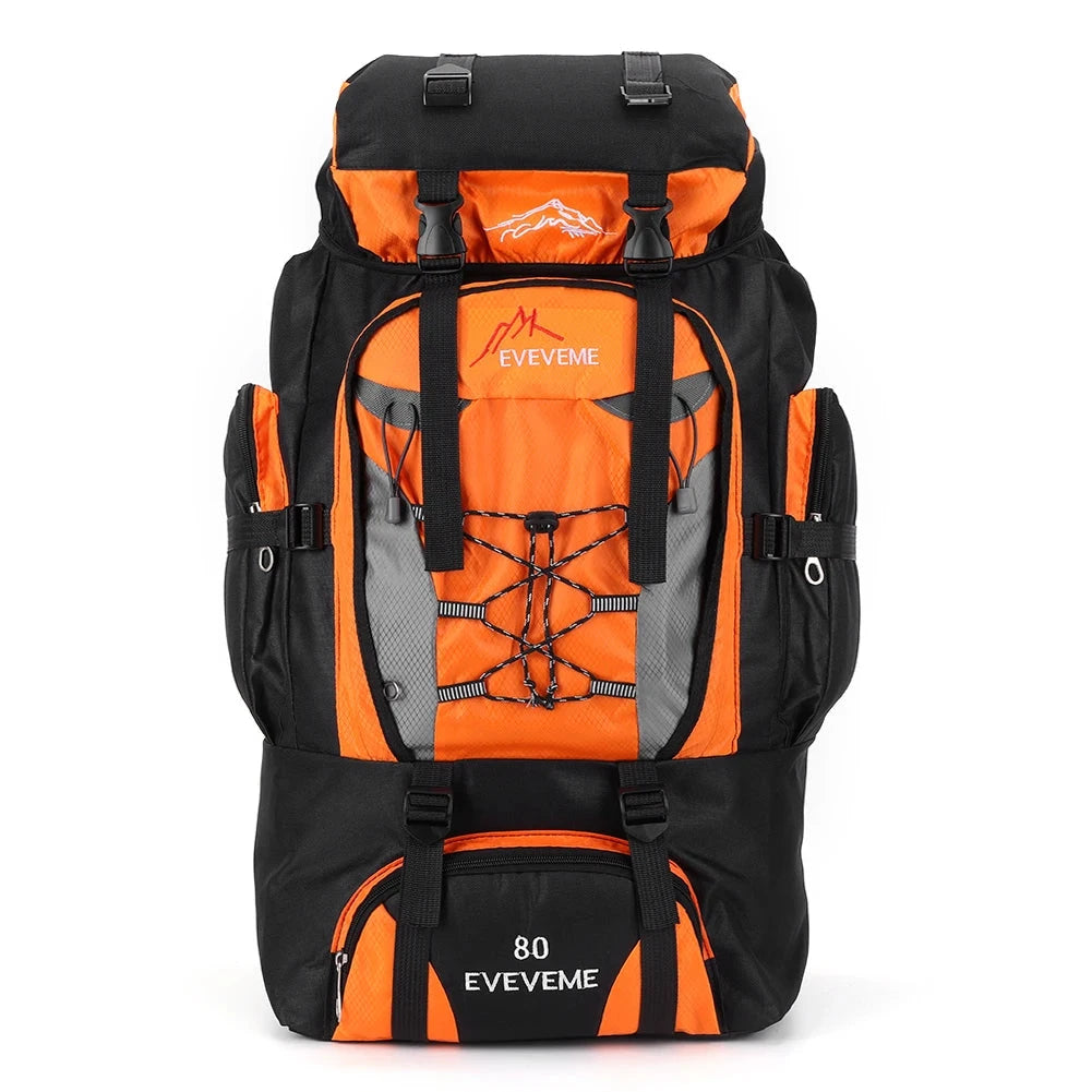80L Mountaineering Backpack Large Capacity Travel Backpack GlowCart