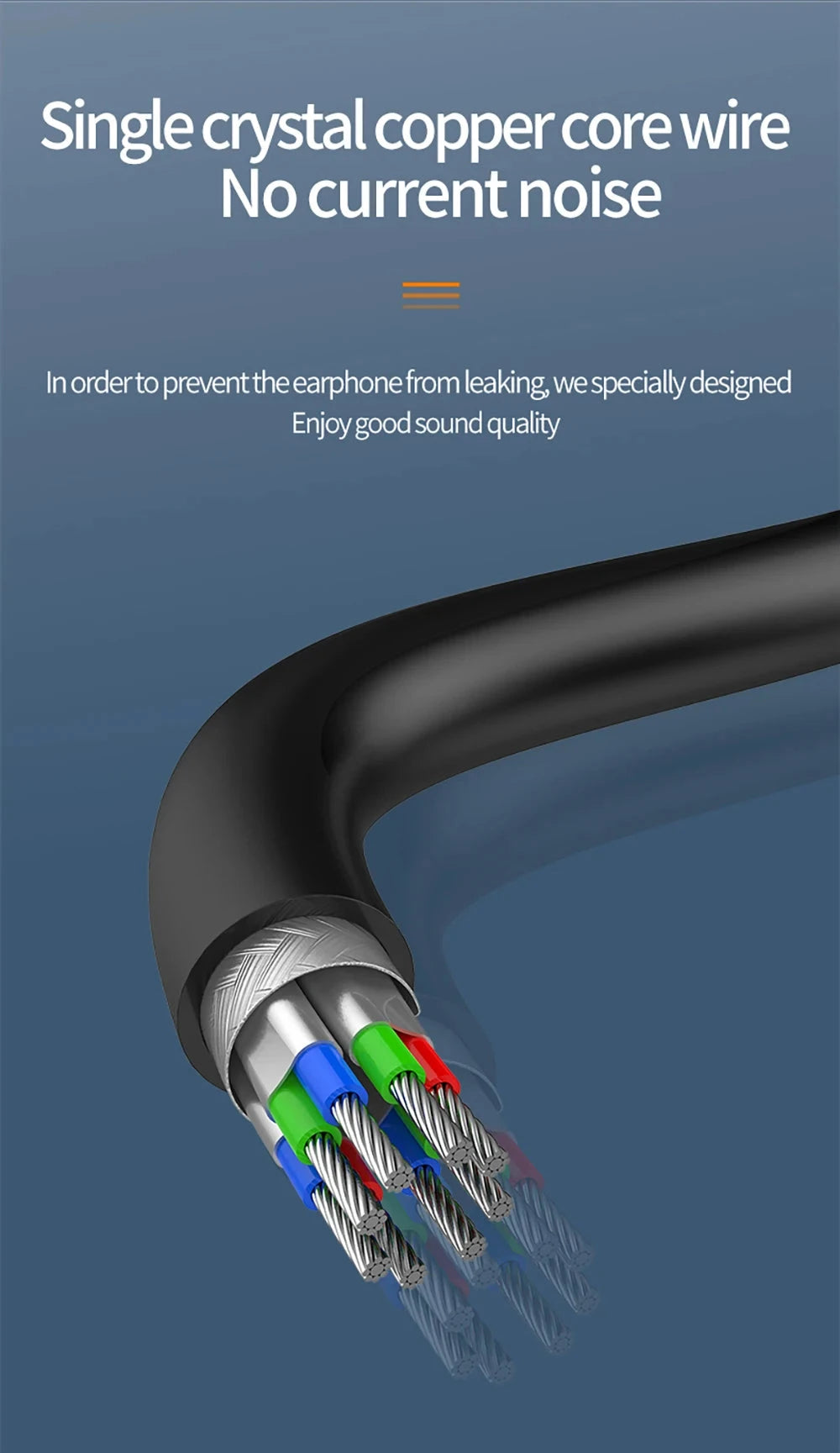 3.5mm Wired Headphones Noise Canceling In-Ear Sports GlowCart