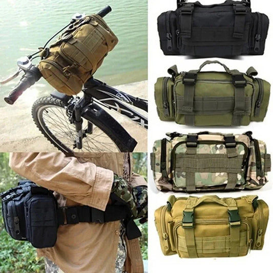 50L Men Waterproof 4 In1 Molle Sport Bag Outdoor Hiking GlowCart