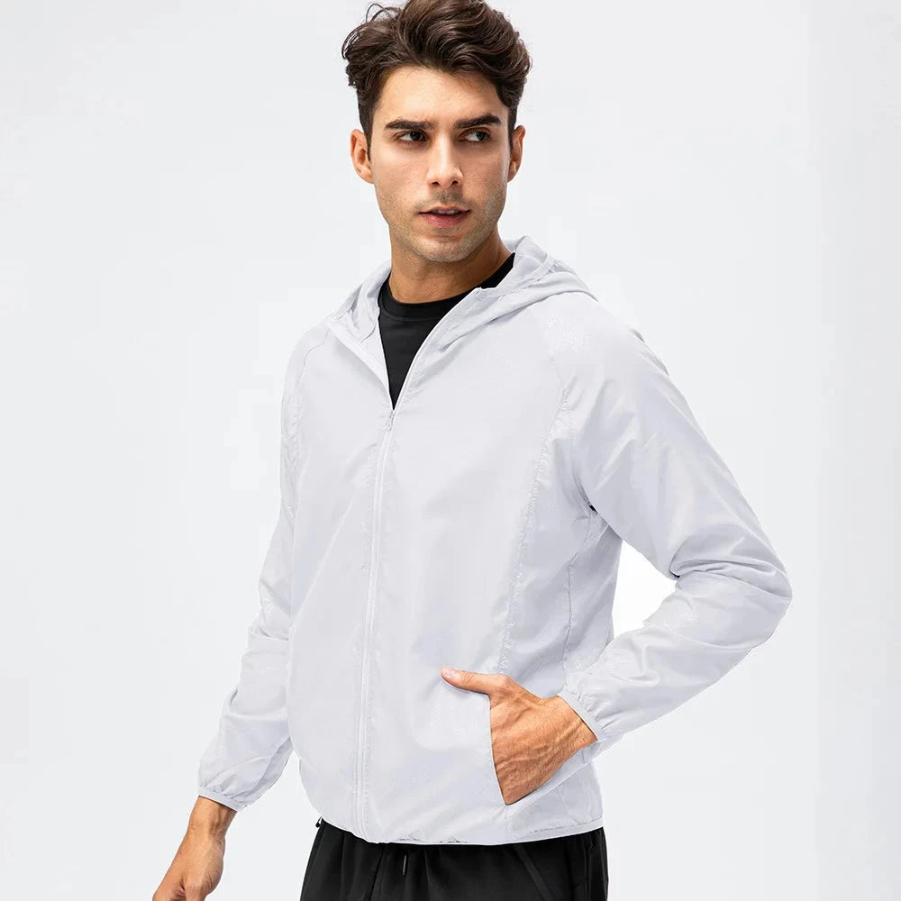 Men's Waterproof Jacket Men Women Windbreaker Women Sun GlowCart