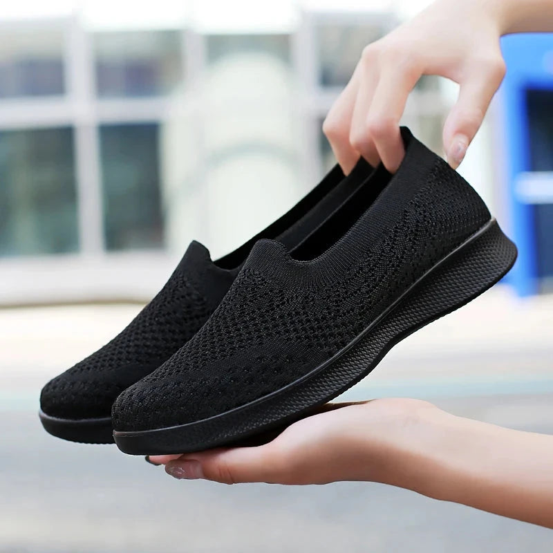 Spring Autumn SliP-ON Couple Shoes Women's Mesh Breathable GlowCart