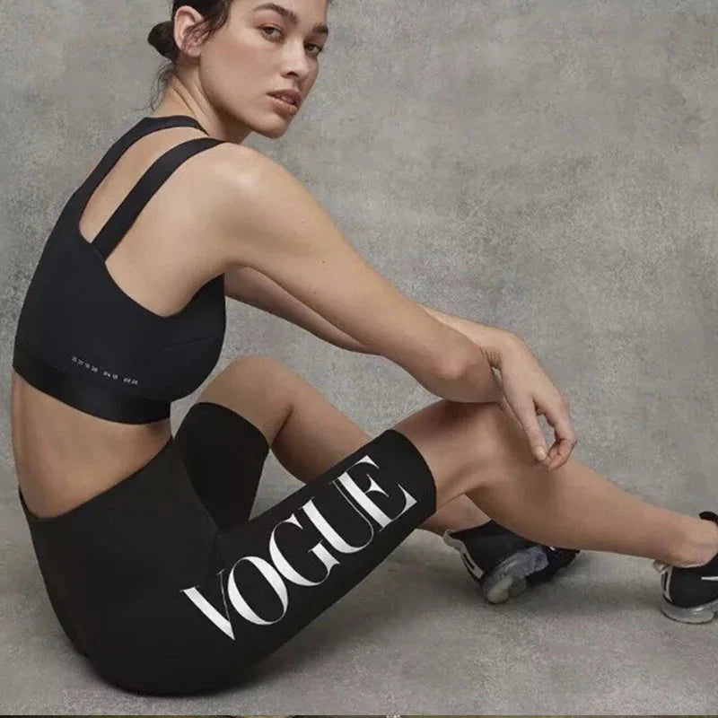 Summer high waisted shorts women's sexy cycling shorts women's short cotton black cycling shorts high street sports shorts Y2K GlowCart