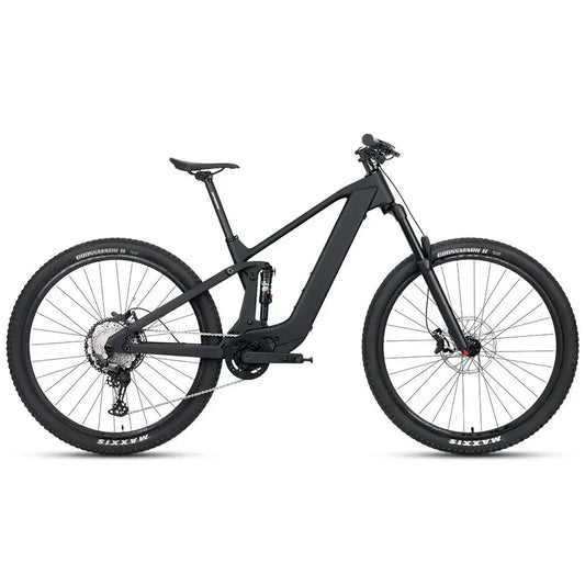 Electric assist carbon fiber mountain bike EM19 12 speed M6100 M820 ultra long range comfortable mountain bike GlowCart