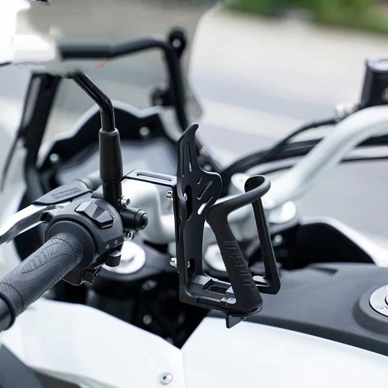 Width Adjustable Drink Bottle Holder for Motorcycle Scooter ATV Bike Suitable for Bottles of Different Sizes Cup Holder GlowCart