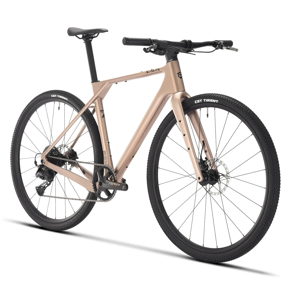 SAVA SF4 Carbon Fiber Gravel Road Bike Handlebar Flat All Terrain Off-Road Racing Compatible with SHIMAN0 CUES U6000 GlowCart