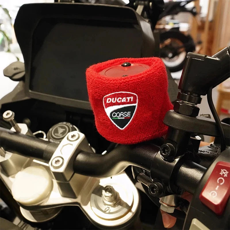 For Ducati Monster 400 620 695 696 750 795 796 821 937 Multistrada 950 1000 1100 Motorcycle Fluid Reservoir Cover Oil Cup Sock GlowCart