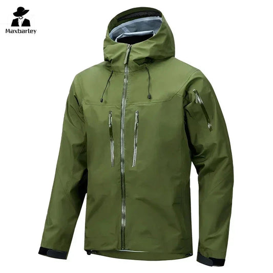 Jacket Men's Sports Casual Soft-shell Zipper Pocket Water GlowCart