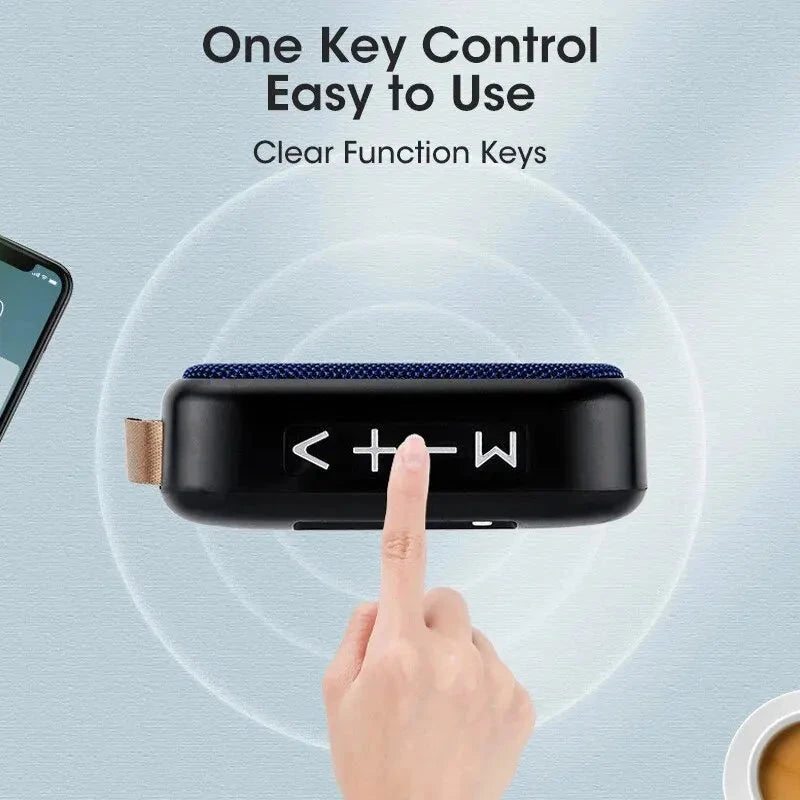 New Wireless  Speaker Outdoor Portable Subwoofer Mini GlowCart