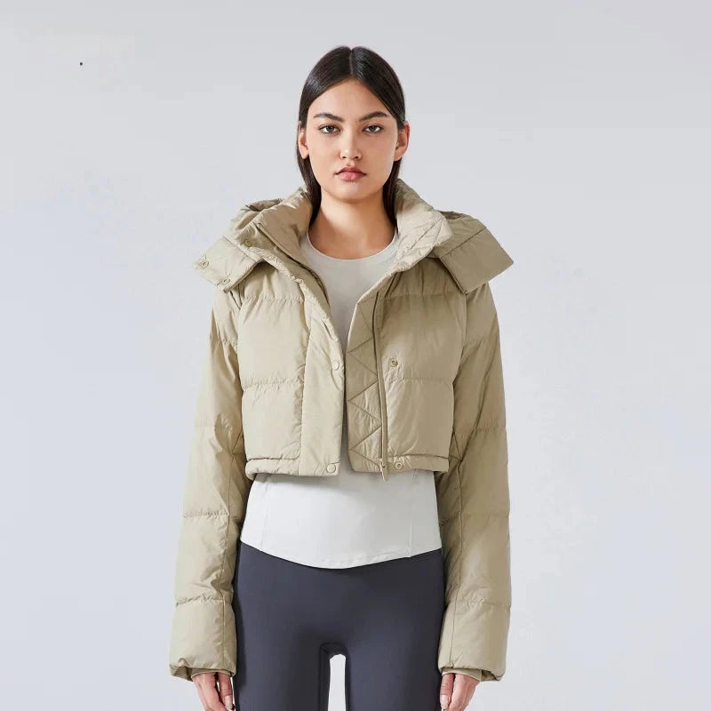 DAVIDSHAO Top Quality EU US Size Down Jacket for Women with GlowCart