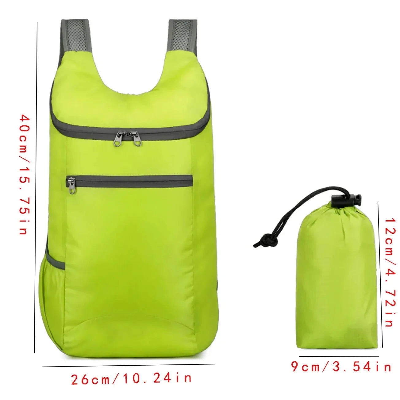1pc Weekend Travel Bag, Foldable Waterproof Tear-resistant GlowCart