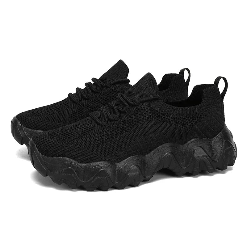 Women' Cute Lace Up Mesh Shoes Versatile Fashionable Design GlowCart