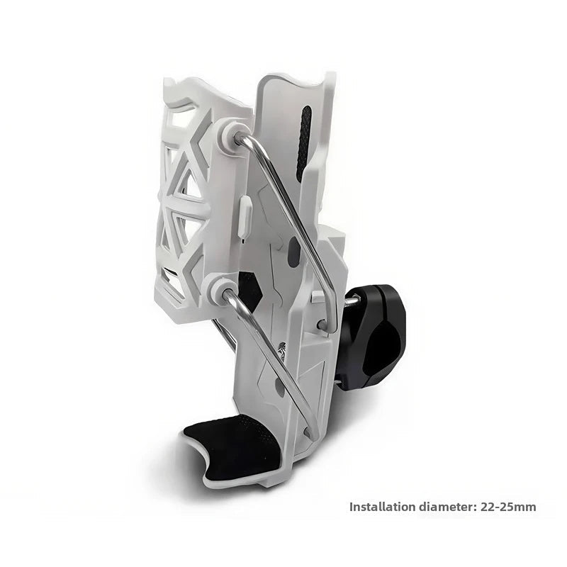 1PC360 Degree Adjustable Bike Motorcycle Handlebar Cup Holder Cage For Water Bottle MTB Road Cycling ADV Motorbike Mount GlowCart