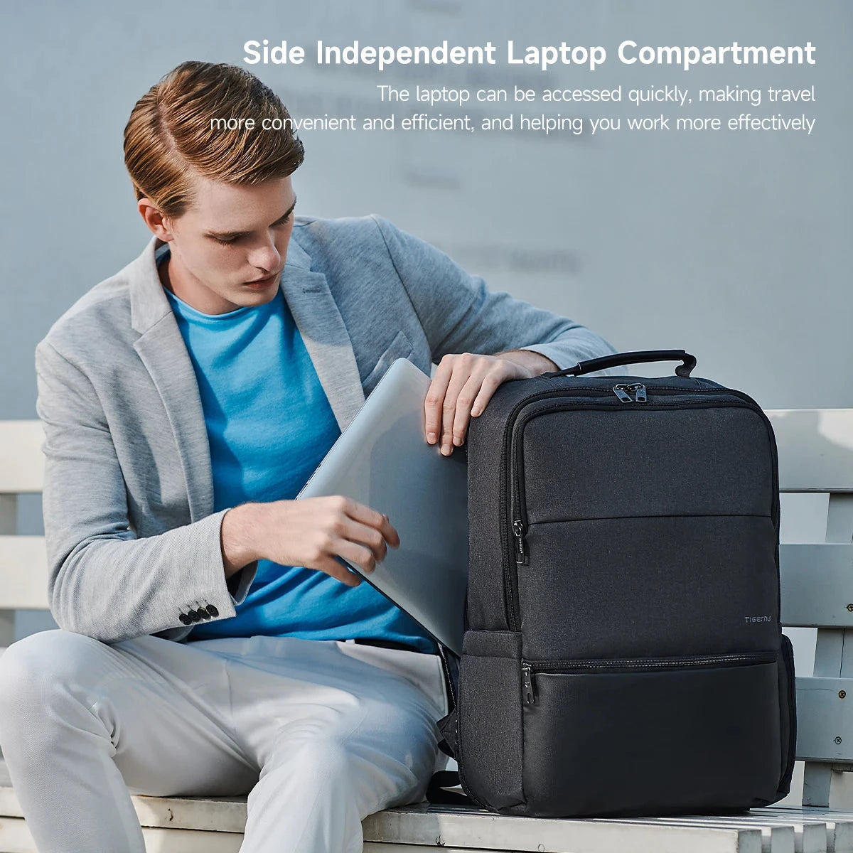 Tigernu Travel Backpacks For Men 15.6 17 19'' Laptop GlowCart