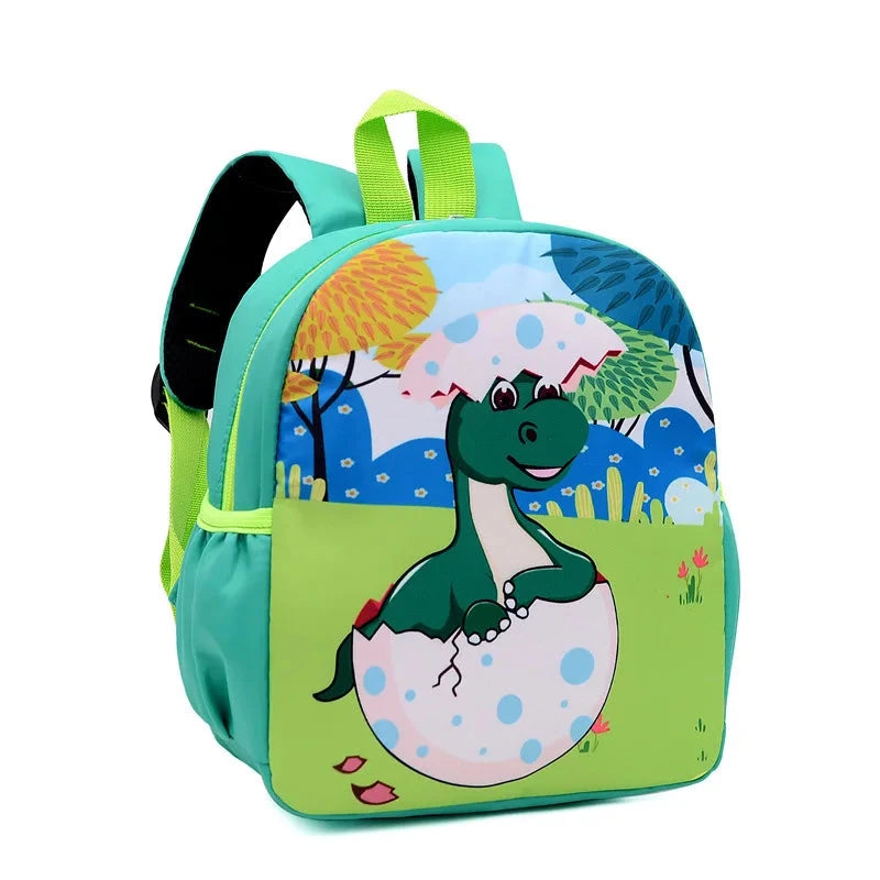 Kids Backpack School Bag Cute Animal Dinosaur Print Backpack Kindergarten Primary School Bookbag GlowCart
