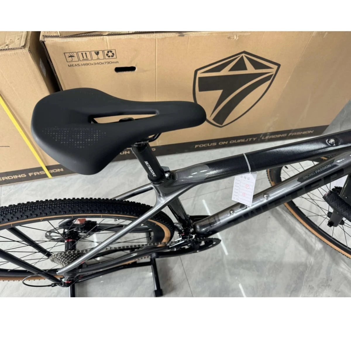 GRAVEL X Carbon Fiber Twitter Gravel Bike Gravel V1 Carbon Fiber Road Bicycle 24 Speed Hydraulic Disc Brake Hidden Cable 40C GlowCart