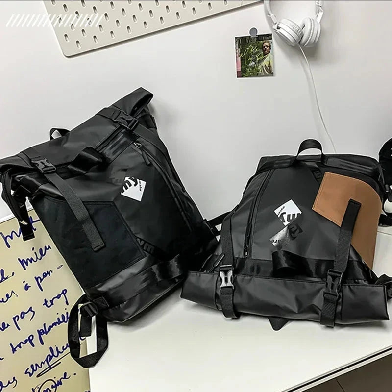 2024 Waterproof Casual Backpack Men College Students School GlowCart