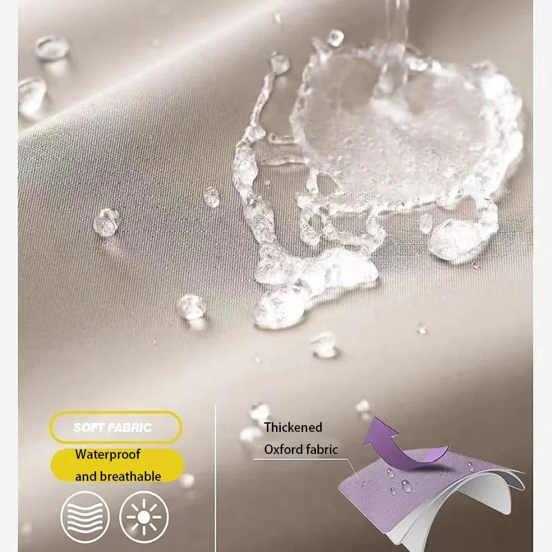 Thickened Oxford Men's And Women's Raincoat Waterproof GlowCart