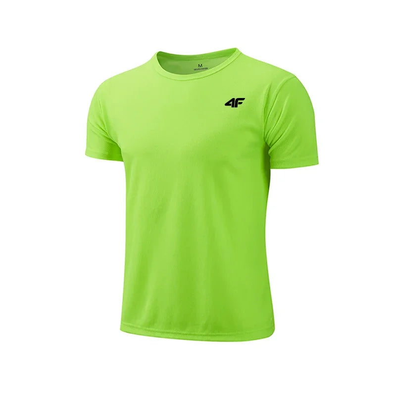 Men's Summer Exercise Trainning T-shirt High Quality