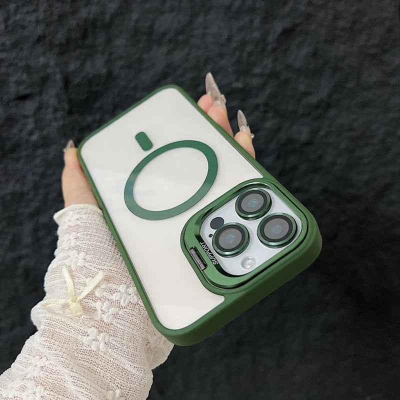 Luxury Magnetic Shockproof Phone Case For iPhone 15 14 13 12 GlowCart