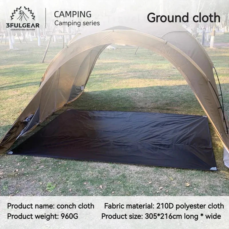 3F UL GEAR Car Docking Tunnel Tent Shelter 3-4 People GlowCart