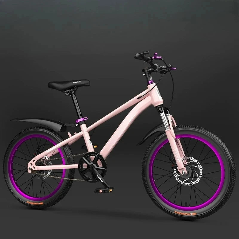 Mountain Bicycle for 8-16 Years Children With Brake Line/Kids Student MTB Cycle Men and Women /Low Price Girl Boy Child MTB Bike GlowCart