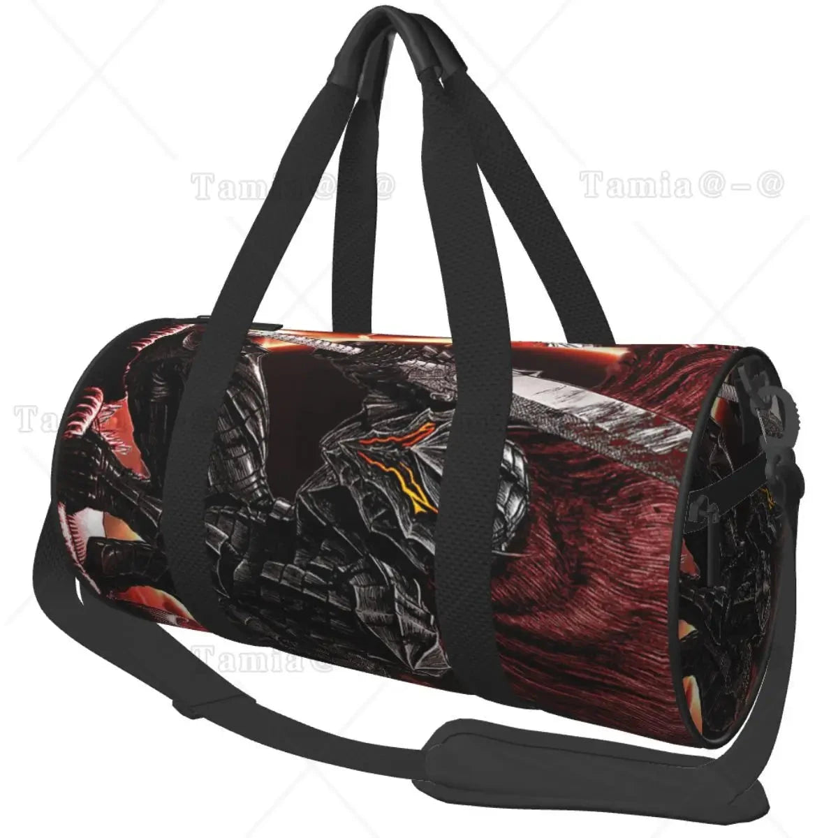 Japan Anime Bereserk Sports Gym Bag with Pocket Waterproof GlowCart