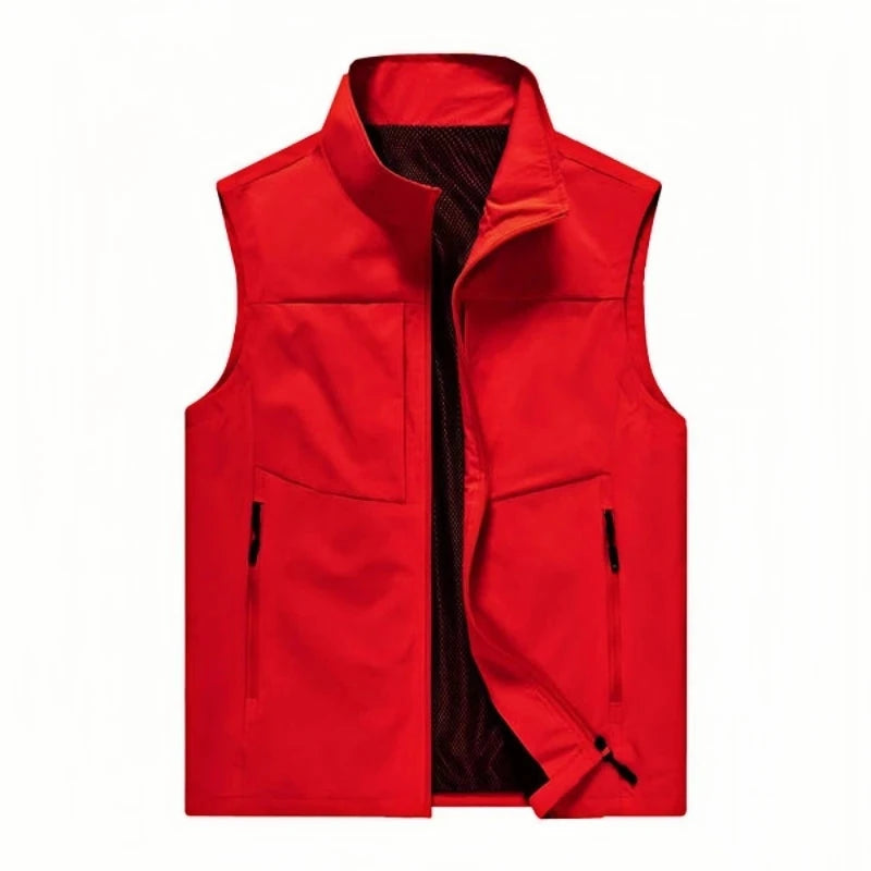 Men‘s Vests Casual Winter Fleece Warm Waistcoats Fashion GlowCart