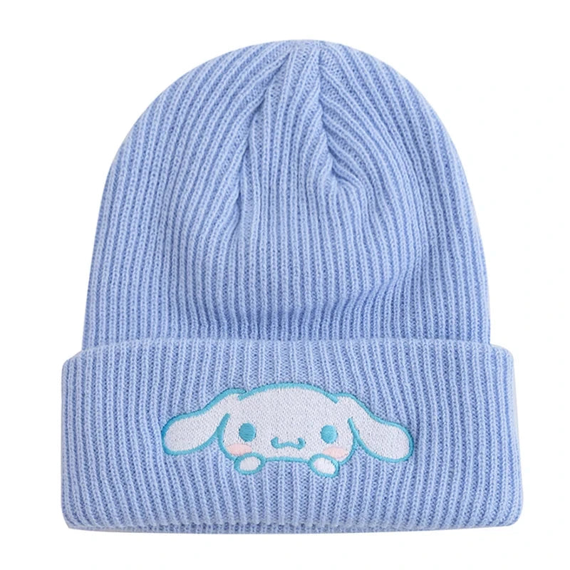 Hot Sale Saniro Hello Kitty Beanie Hat Women Cute Cartoon GlowCart
