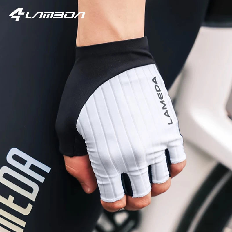 LAMEDA Cycling Gloves XRD Palm Pad Mountain Road Bike Gloves Men's Summer Bicycle Half Finger Gloves Riding Bicycle Accessories GlowCart