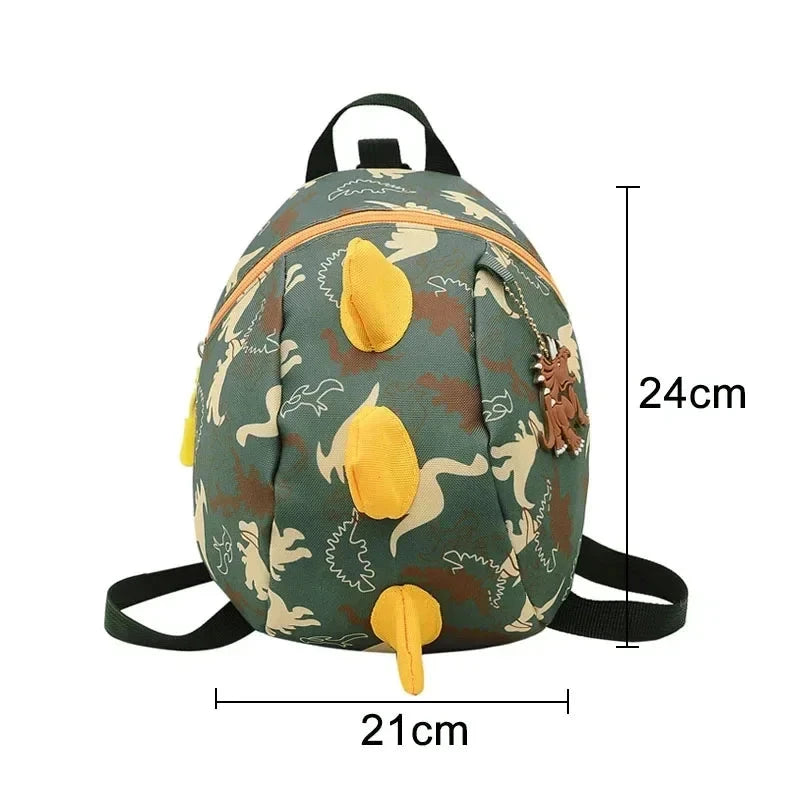 Beautiful Dinosaur Baby Safety Belt Backpack, Baby Anti-loss Bag, Comfortable School Baby Anti-loss Wrist Link for Children GlowCart