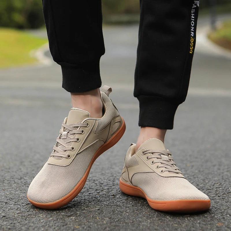 Wide-Toed Shoes Unisex Mesh Breathable Casual Men Shoes Comfortable Outdoor Barefoot Walking Sports Shoes GlowCart