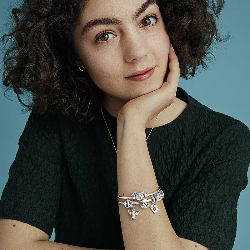 MINISO Charms Beads 925 Sterling Silver For 925 Original