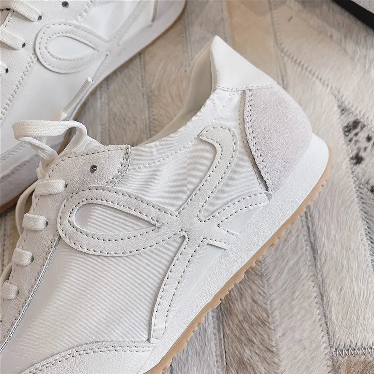 Women's Sneakers White Platform Woman Flats Sports Shoes Female Lightweight Vulcanized Shoes Ladies Casual Comfortable Trainers GlowCart