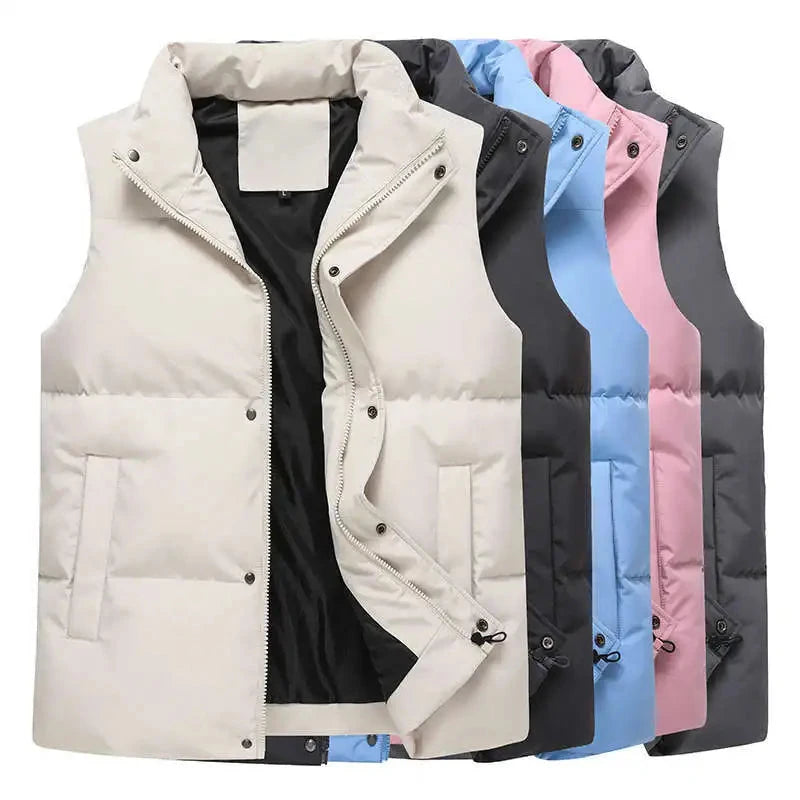 logoMen's vest autumn and winter down cotton vest men loose GlowCart
