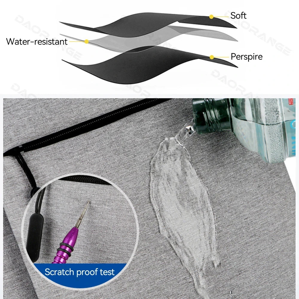 Laptop Bag USB Backpack for Macbook Air Pro Lenovo Asus HP GlowCart