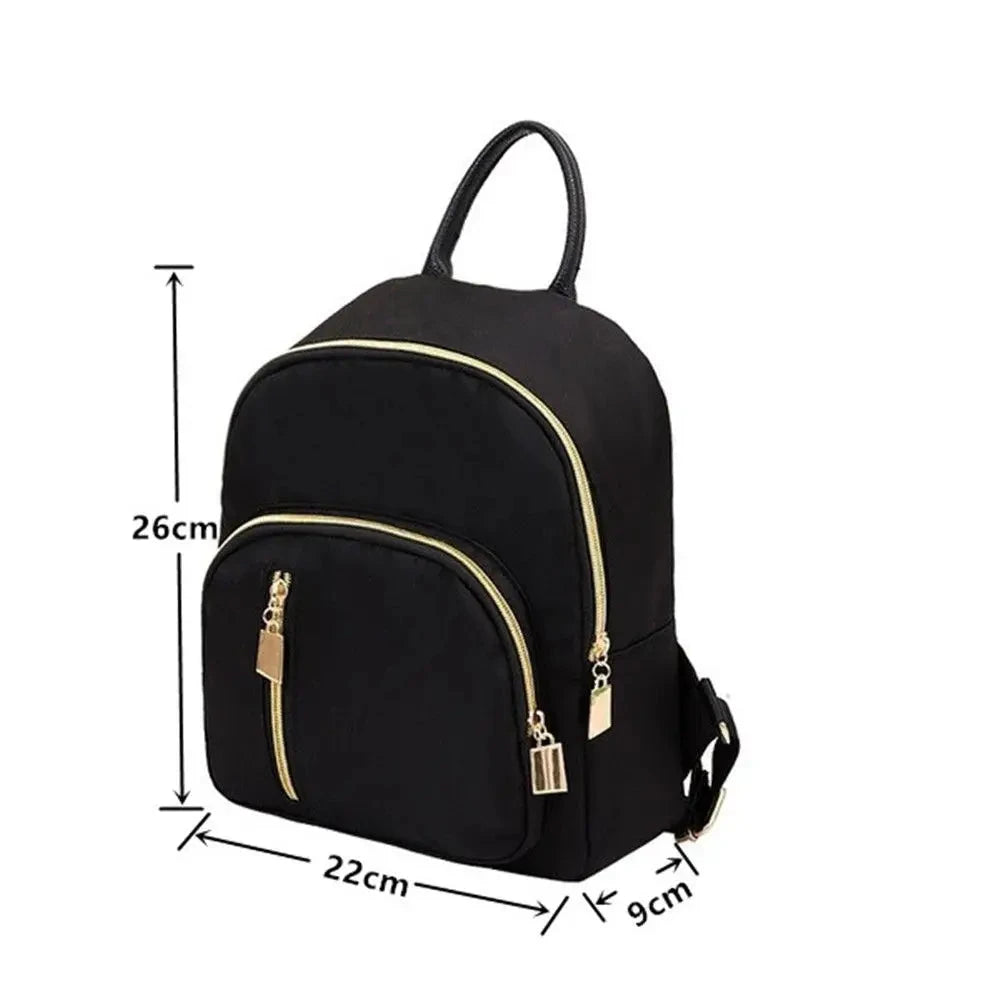Women's Multi-Function Mini Backpack Fashion Girl Oxford GlowCart