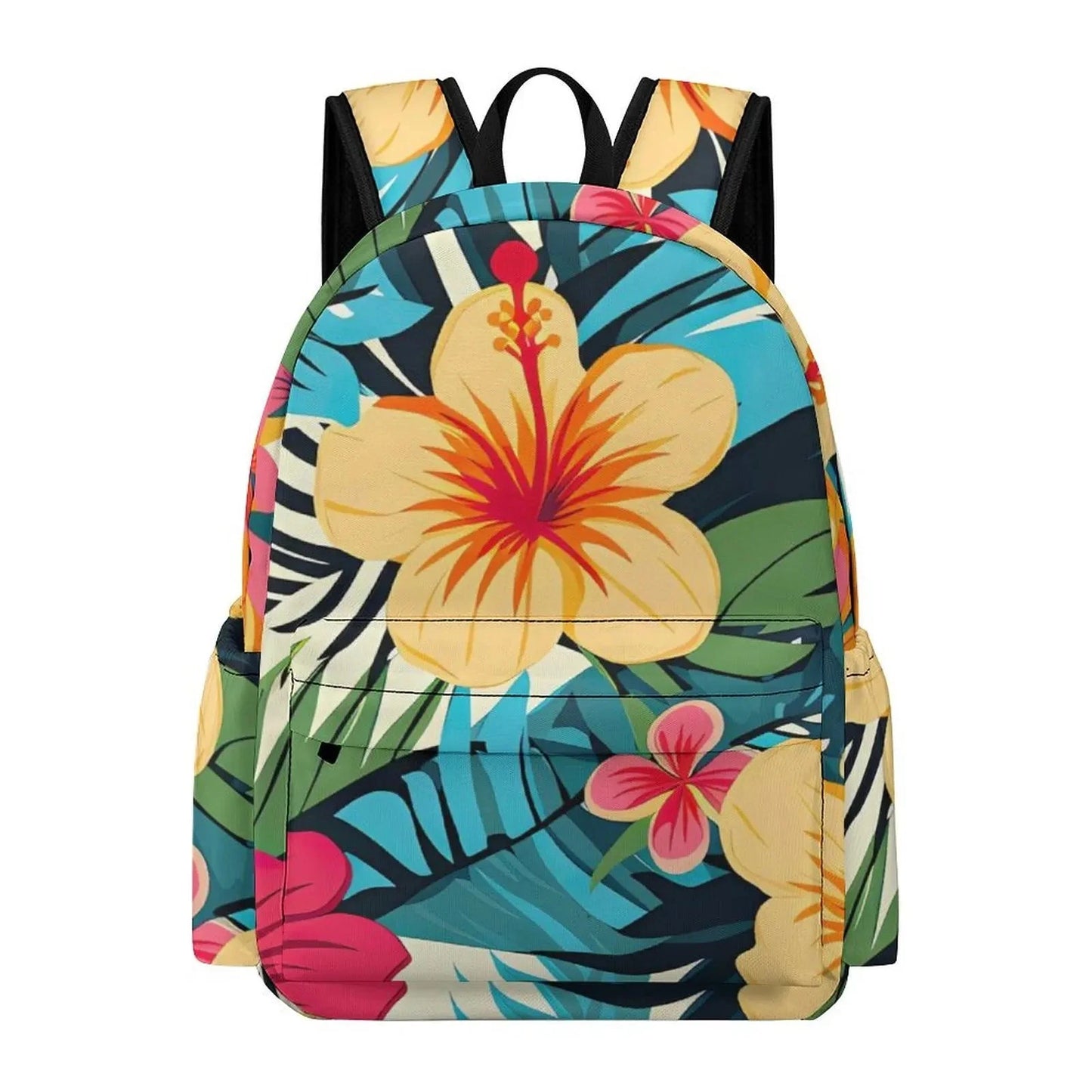 Floral Printed 3d Printed Schoolbags For Boys And Girls GlowCart
