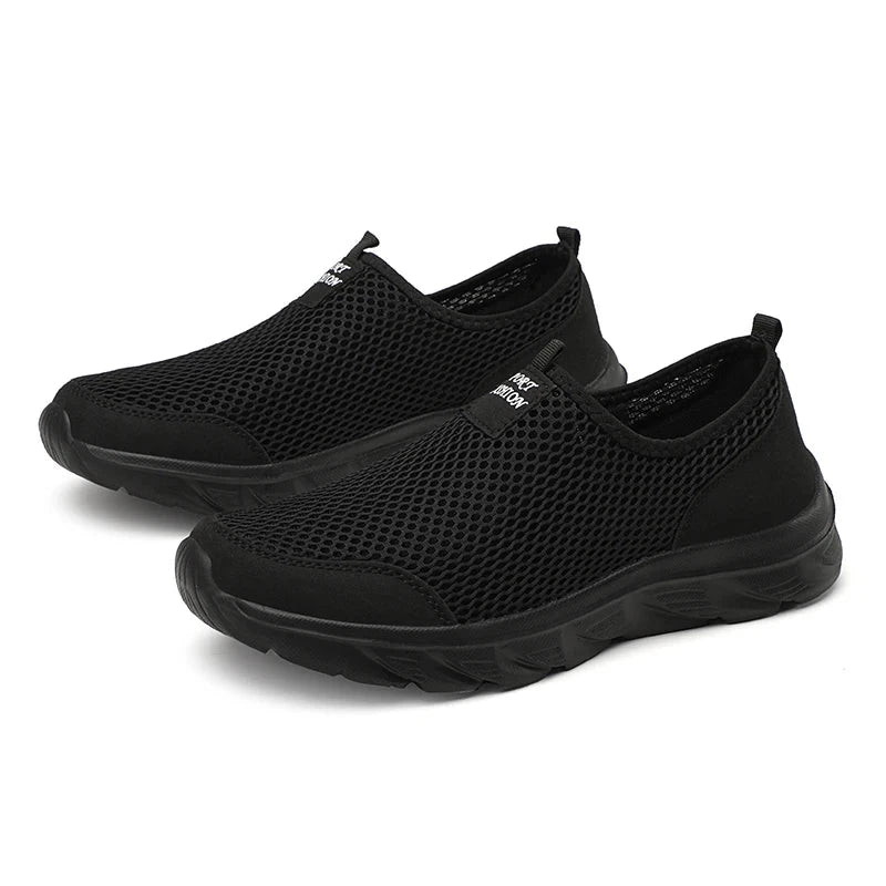 2023 Lightweight Men Casual Shoes Breathable Slip on Male GlowCart