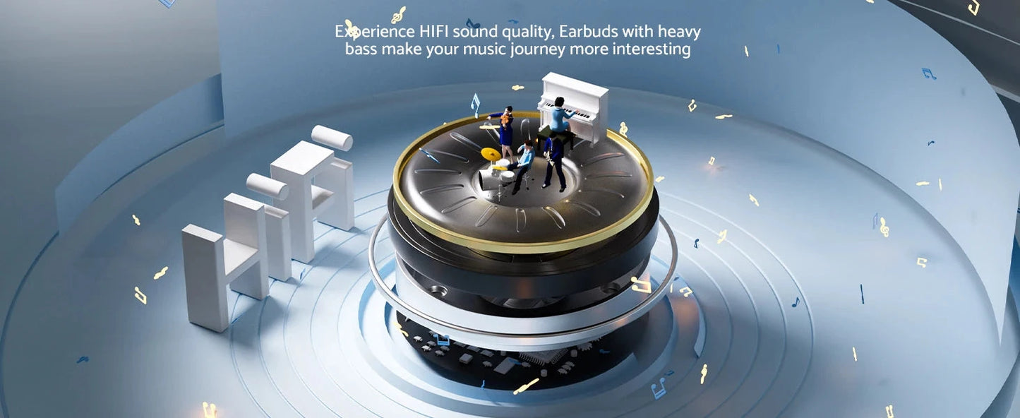 For Samsung Headphones HiFi Surround Sound In-ear USB Type C GlowCart