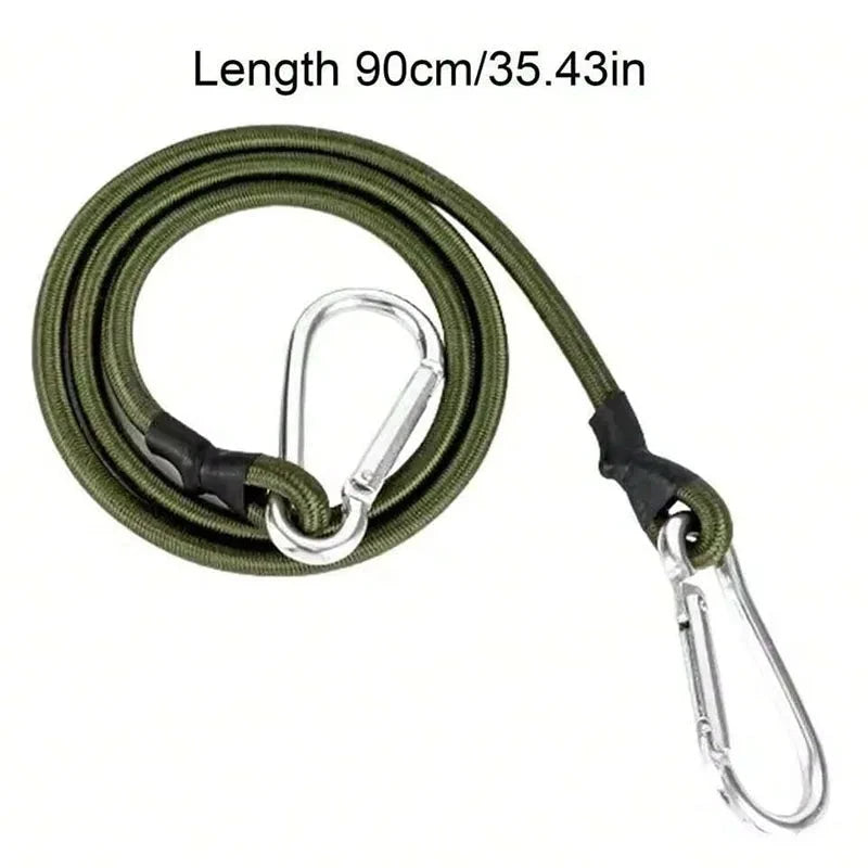 30-210cm Outdoor Elastic Tie Rope Tent Fixed Rope Bicycle GlowCart