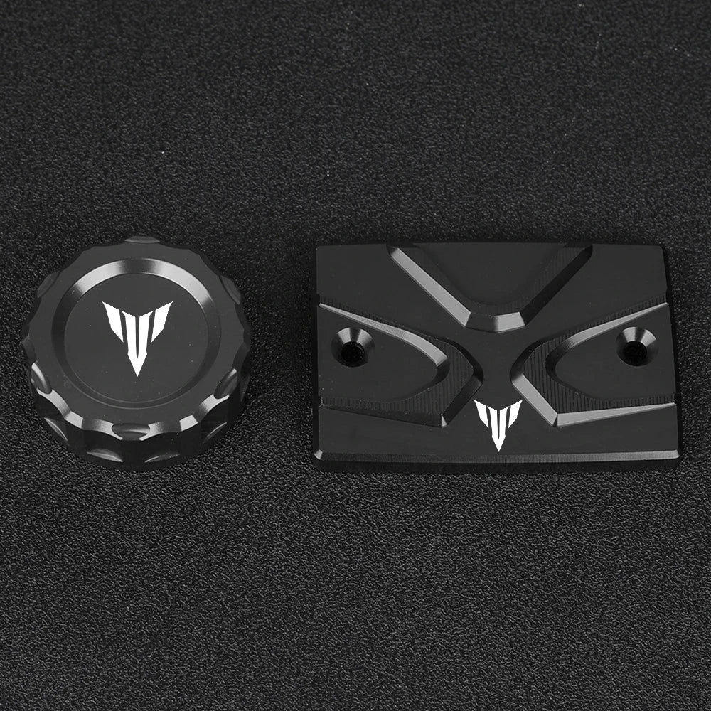 Motorcycle Rear Brake Fluid Reservoir Cap Oil Cup for Yamaha MT07 FZ07 MT 07 MT03 MT25 MT09 FZ09 MT 09 MT10 MT-10 MT01 MT-01 03 GlowCart